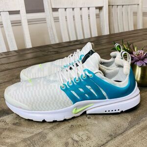 Nike Presto White Lime‎ Glow Women’s Size 8.5